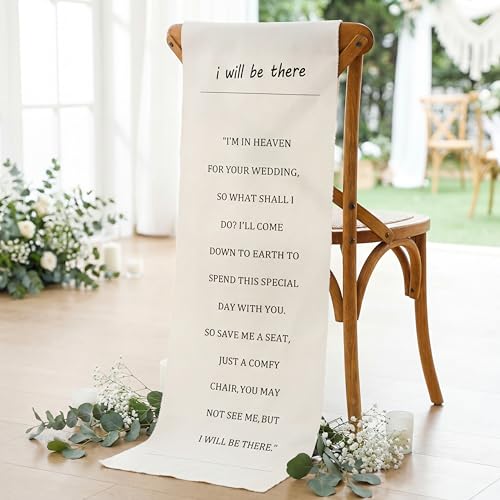 Personalized Wedding Memorial Sign - In Loving Memory Reserve Seat 15x50
