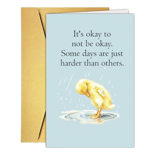Heartwarming Encouragement Card - It's Okay to Not Be Okay