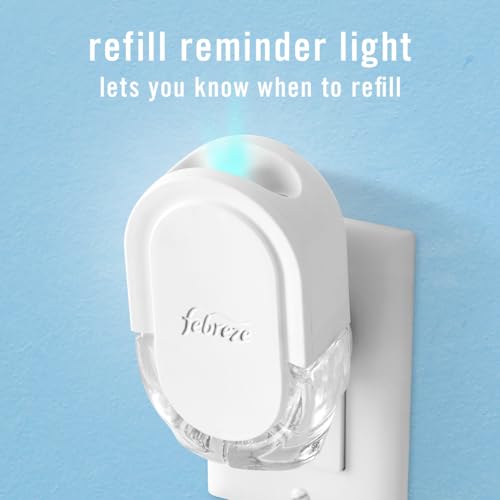 Febreze Plug-In Air Freshener Refill, Linen & Sky, 3 Count