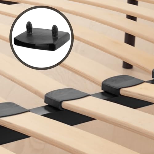 20 Pcs Plastic Bed Slat Holders with End & Center Caps for Bed Frames