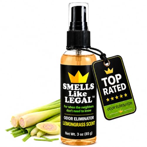 Lemongrass Odor Eliminator Spray - 3 oz Fabric Safe Deodorizer