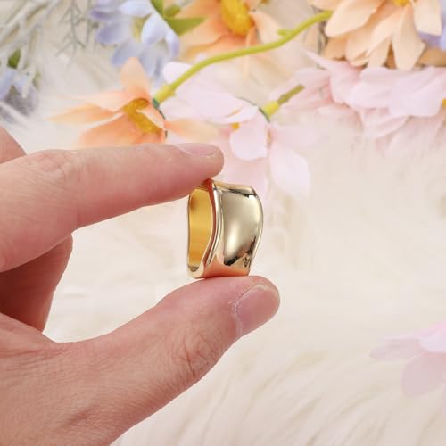 Gold Scarf Ring for Women - Elegant Silk Shawl Slide Accessory