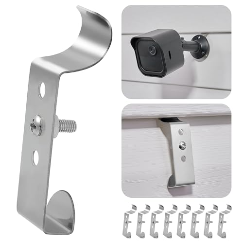 ANDGOO 8 Pack Vinyl Siding Hooks - No Drill Installation Clips