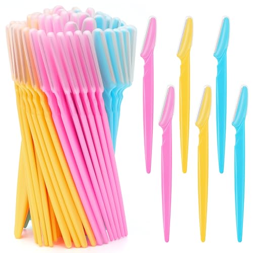 Eyebrow Razors & Dermaplaning Facial Hair Removal Tools 18 Pcs Bulk Set