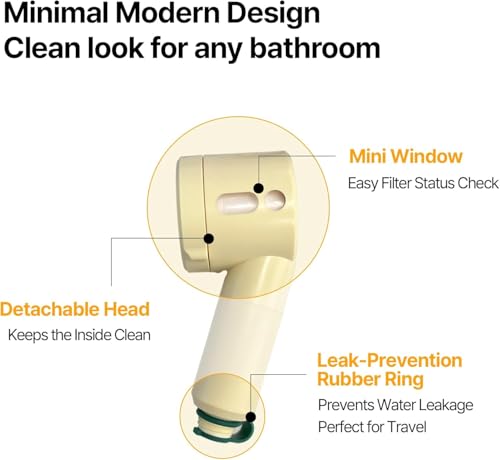 ClearDea Glow On and On Shower Filter Refill - 2 Pack