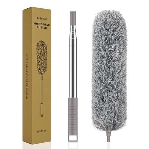SetSail 100-Inch Extendable Microfiber Duster with Bendable Head