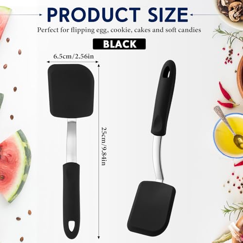 Small Black Silicone Spatula - Versatile Kitchen Tool