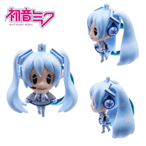 Hatsune Miku Backpack Hanger Keychain - Collectible PVC Figure