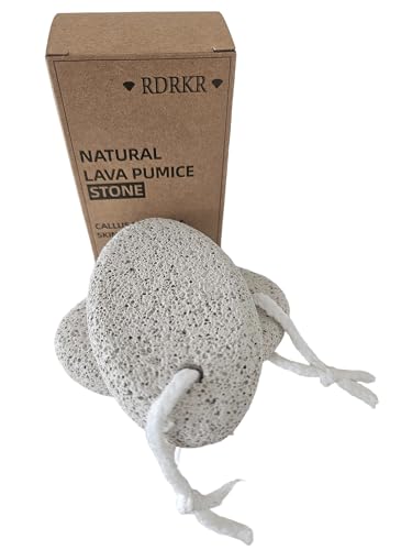 2-Pack Natural Pumice Stone for Feet – Lava Foot File & Callus Remover