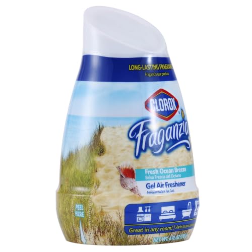 Clorox Fraganzia Gel Air Freshener Cone, Fresh Ocean Breeze, 6 Oz