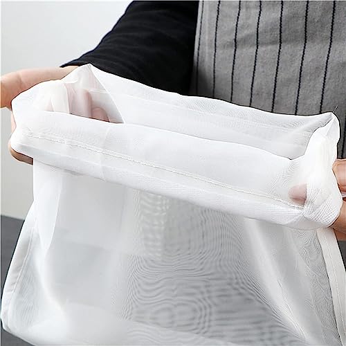 JJLFresheners Reusable Nut Milk Bag - Fine Nylon Mesh Strainer for Almond Milk and Cold Brew
