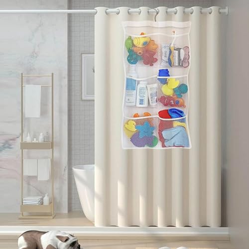 Lohas Select Quick Dry Mesh Shower Organizer B with 6 Pockets - Bathroom Storage
