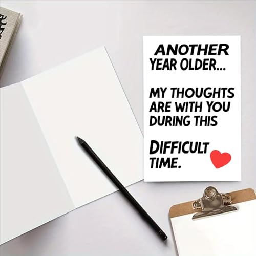 Humorous Birthday Card for Him/Her with Red Envelope - 5x7
