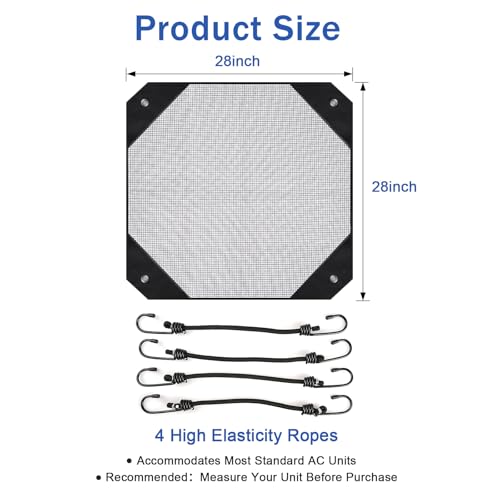 28" x 28" Durable Air Conditioner Cover – All-Season Protection