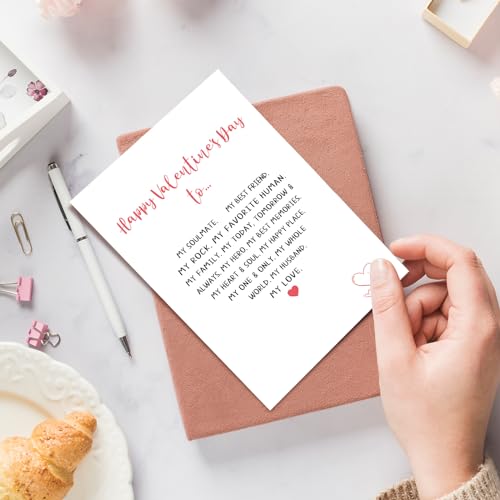 Heartfelt Valentine's Day Card for Husband - Romantic Poem