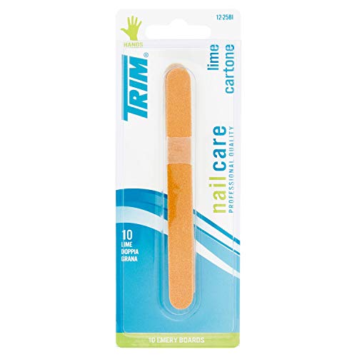 Trim Emery Boards Nail Files, 10 Count