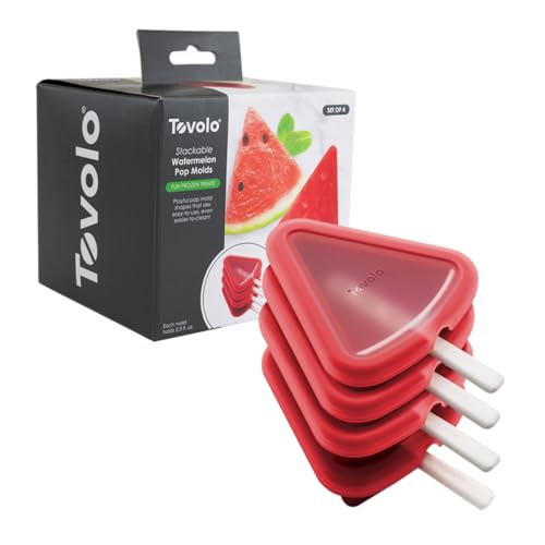 Watermelon Popsicle Molds Set of 4 - Fun Summer Treats
