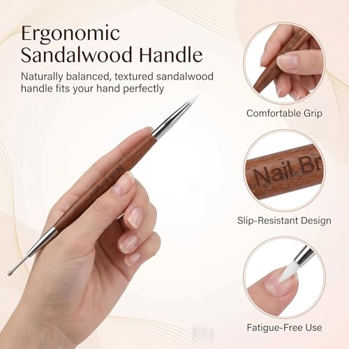 Gjinxi Dual-Tipped Nail Art Sculpture Pen & 3D Picker Tool