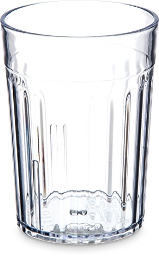 Carlisle Bistro Tumbler - 10.2 oz Clear Plastic for Restaurants