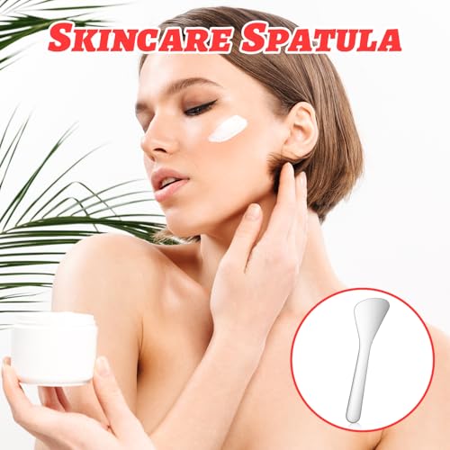 Mini Stainless Steel Makeup Spatulas - 3 Pack for Skincare