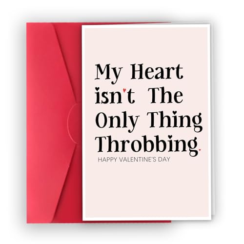 Romantic Valentine Day Card for Wife Husband Girlfriend Boyfriend