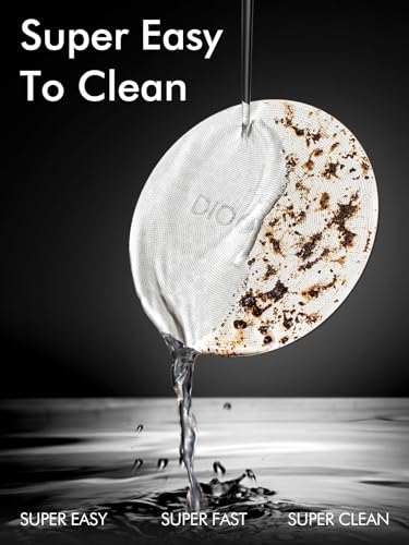 Dioomod 53mm Espresso Puck Screen - Reusable 0.9mm Mesh Filter