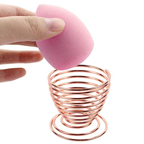 Yoodelife Rose Gold Makeup Sponge Holder - Air Drying Stand