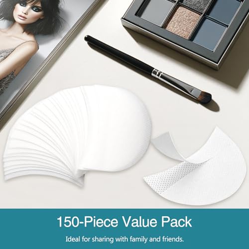 Kootinn 150 Pcs Eyeshadow Shields and Stencils for Makeup Residue