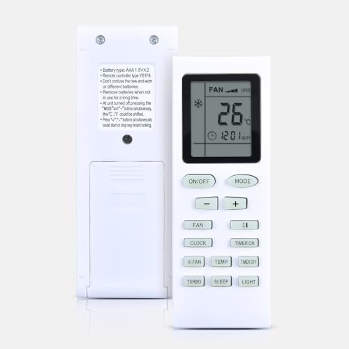 WDZP YB1FA Replacement Air Conditioner Remote Control for Inventor Gree Carrier Sinclair