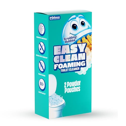 Scrubbing Bubbles Foaming Toilet Bowl Cleaner - 2 Easy Drop-In Pouches