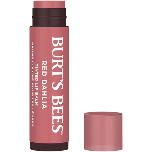 Burt's Bees Tinted Lip Balm - Red Dahlia Moisturizing Shea Butter