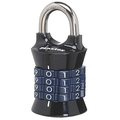 Master Lock 1535D Resettable Combination Padlock for Gym and School Lockers