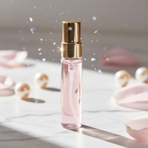 10 Pcs 5ml Refillable Glass Perfume Atomizer Travel Spray Bottles