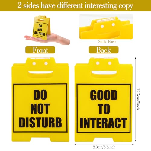 Funny Double-Sided Boss Desk Decor - Humorous Office Sign