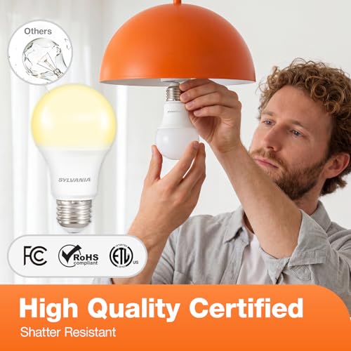 Sylvania LED Light Bulb 60W Equivalent - Soft White, 4 Count, 800 Lumens