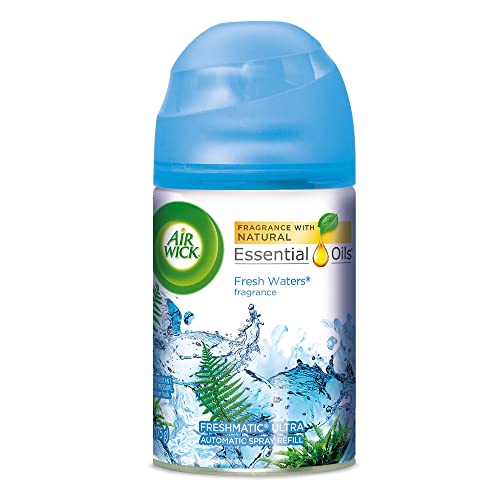 Air Wick Automatic Air Freshener Refill, Fresh Waters, 6.17 Ounce (Pack of 6)