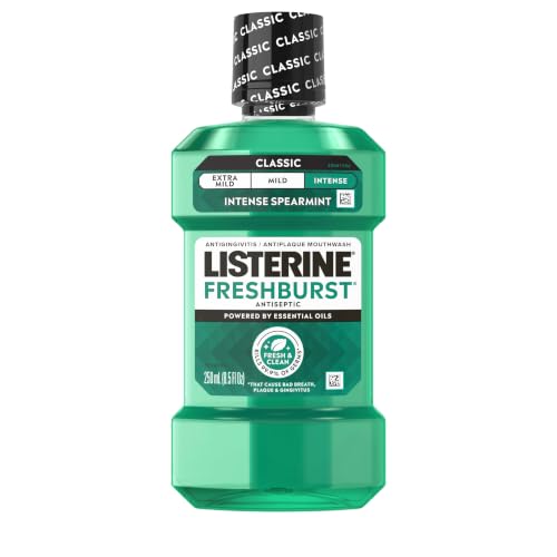 Listerine Freshburst Antiseptic Mouthwash Spearmint 250 mL