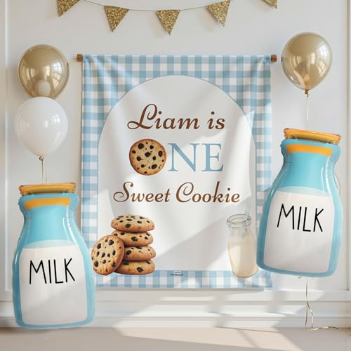 Large Milk Bottle Balloons - Baby Shower & Birthday Party Decor (3 Pack)