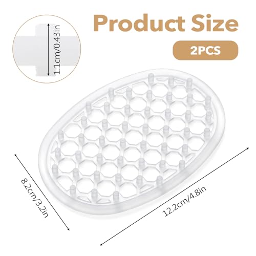 Neyauo Silicone Soap Dish Set - Non-Slip Holder with Drainage