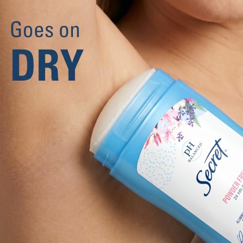Secret Antiperspirant and Deodorant Stick for Women, Powder Fresh, 2.7 oz