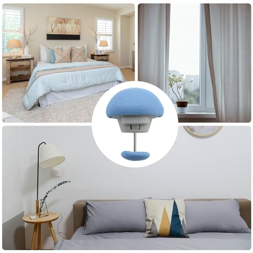 16Pcs Duvet Clips Bedding Holders - Mushroom Fasteners in 4 Colors