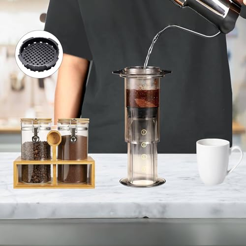 AeroPress Coffee Filter Caps - 2 Pcs Replacement (2.5 in)