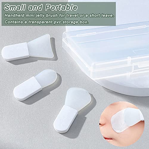 Silicone Face Mask Brush Set 3PCS Portable Makeup Spatula Applicators