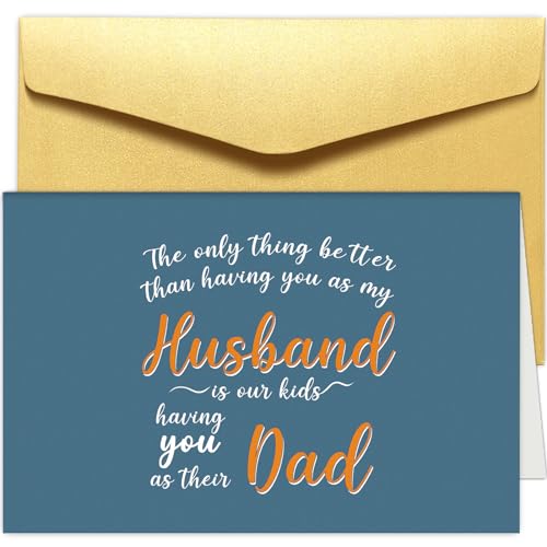 Father's Day Card from Wife - Romantic & Funny Husband Greeting Card