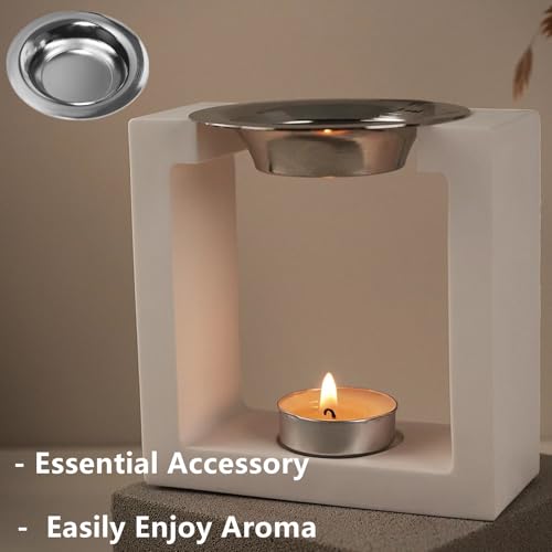 Spero 2-Pack Metal Wax Warmer Replacement Dishes for Electric Oil & Tart Warmers