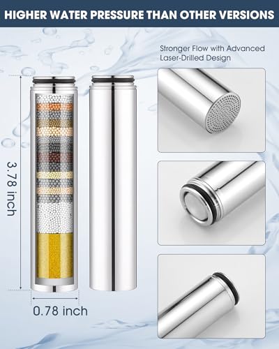 Replacement Shower Filter for Cobbe Handheld Shower Head - 1 Pack
