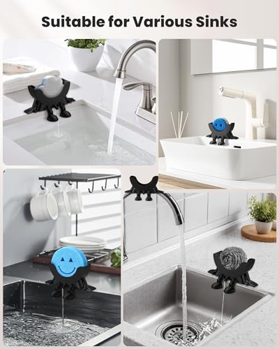 Prism Petal 3D Printed Sponge Holder - Cute Drainable Kitchen Sink Caddy