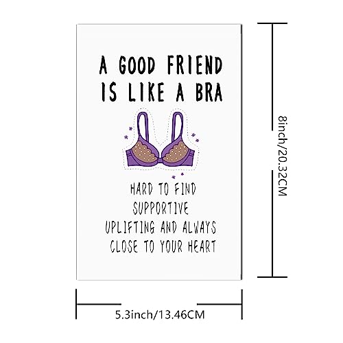 Funny Best Friend Greeting Card - Humorous Card for Girlfriends