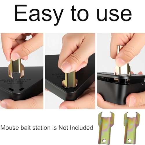 Metal Mouse Bait Station Replacement Keys - 2 Pack