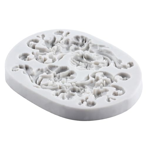 Baroque Silicone Fondant Mold for Cake Decoration & Crafts